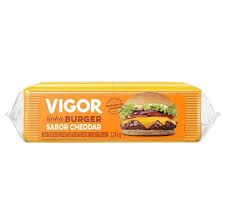 Queijo Cheddar Fatiado Vigor - 2,24kg