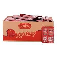 Ketchup Sachê 7g Cepera 154 Unidades
