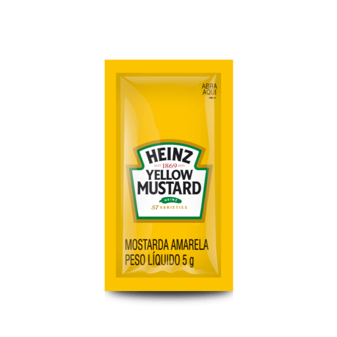 Mostarda Sachê 144x5g - Heinz