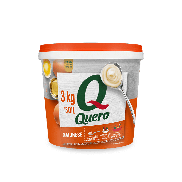 Maionese Quero Balde 3Kg