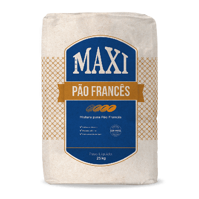 Mistura Para Pão Francês Maxi 25kg