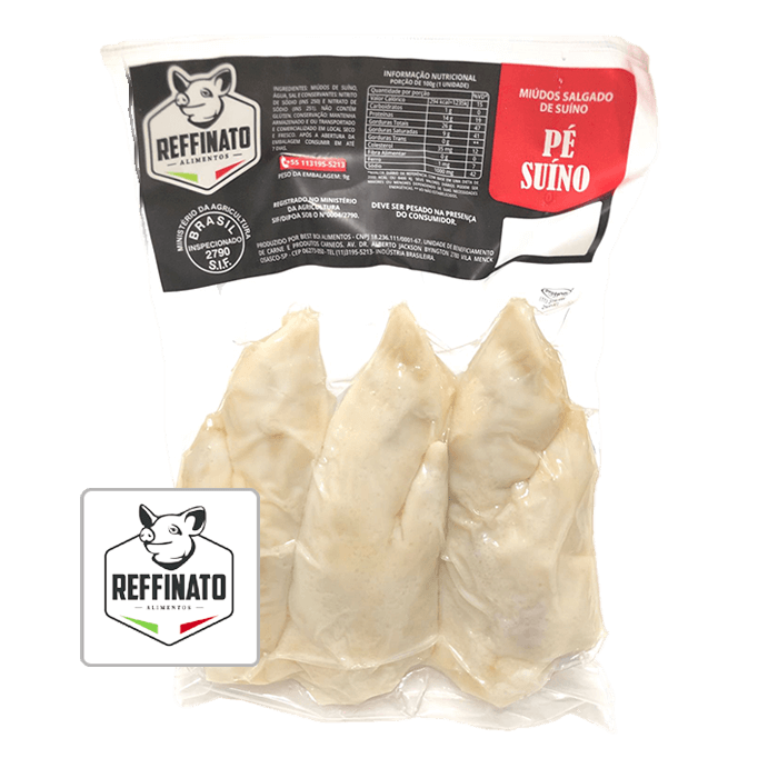 Pé Suíno Salgado 2Kg - Reffinato