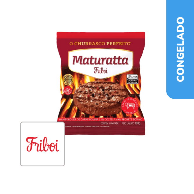 Hambúrguer de Costela 180g - Maturatta