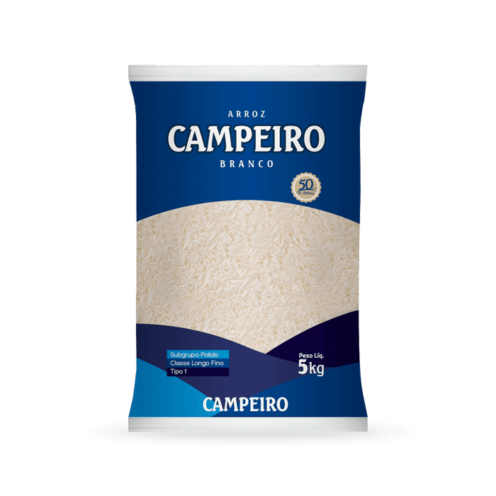 Arroz Branco Campeiro 5Kg