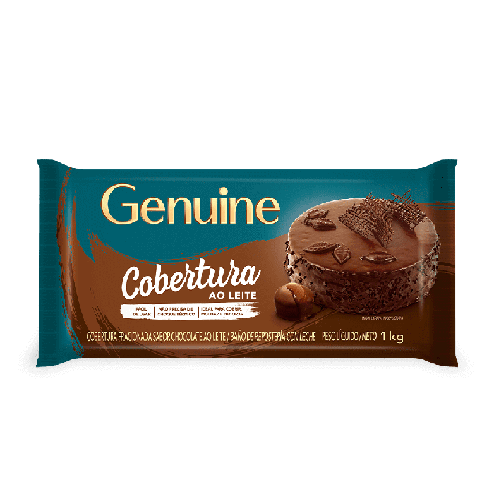 Cobertura Genuine ao Leite 1Kg