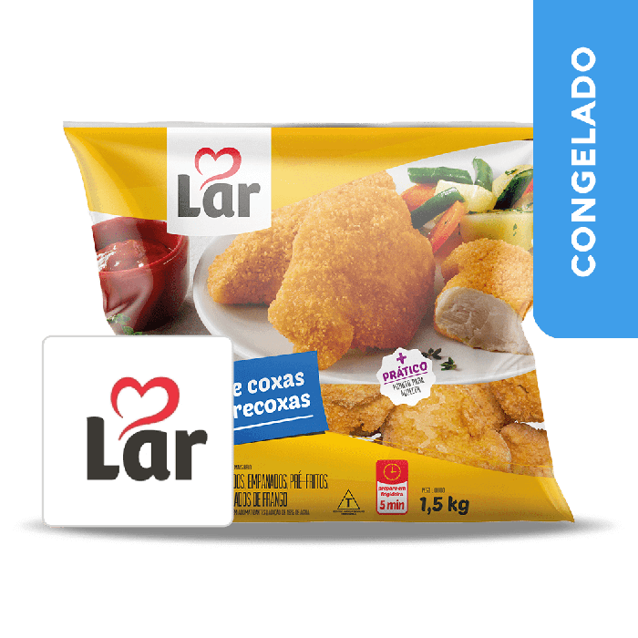 Coxas e Sobrecoxas Empanadas - Lar