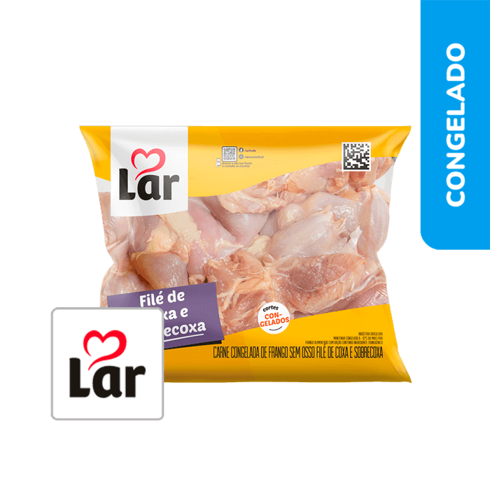 Filé de Coxa e Sobrecoxa s/ Osso CX 20Kg - Lar