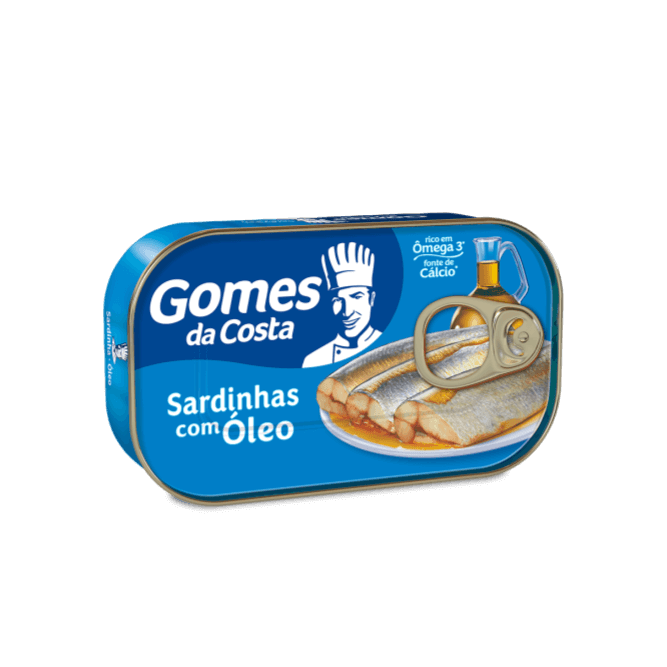 Sardinha com Óleo 125g - Gomes da Costa