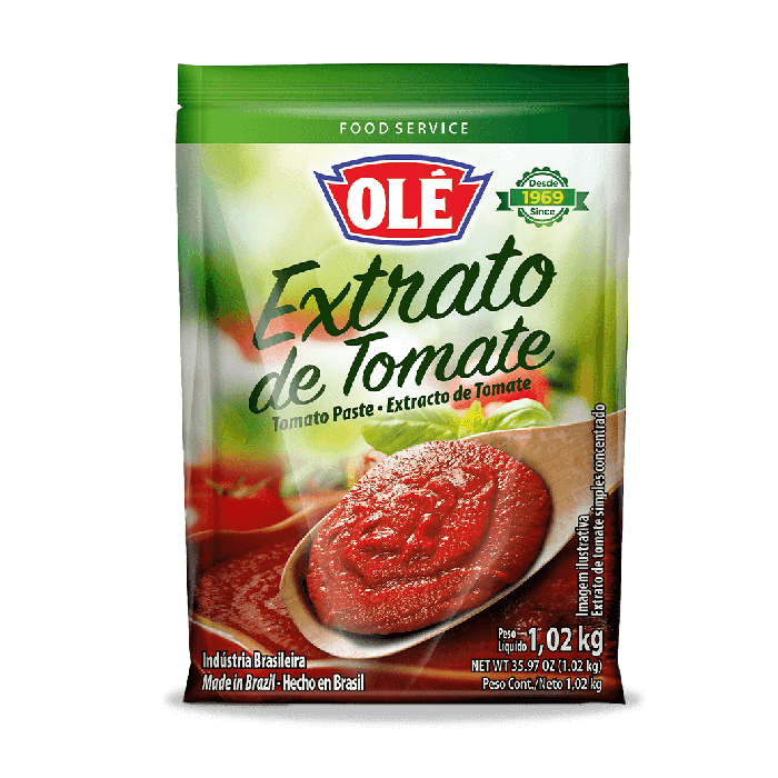Extrato de Tomate Olé 1,02kg