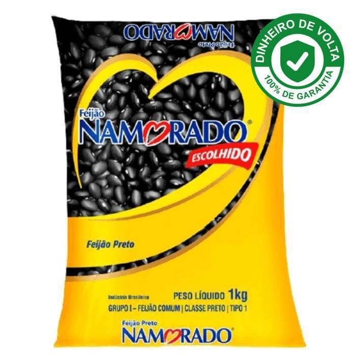Feijão Preto Namorado - 10x1Kg