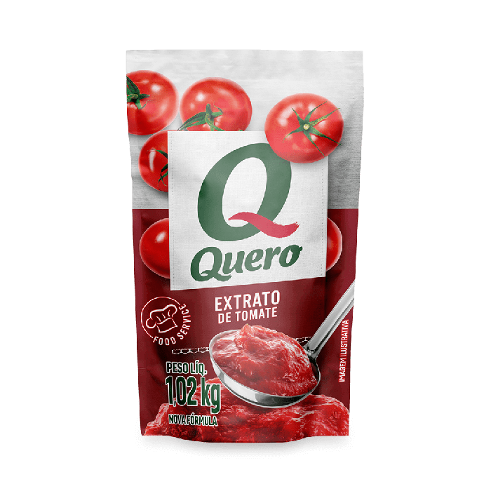 Extrato de Tomate Quero Sachê 1,02kg