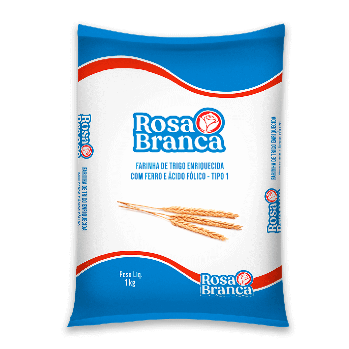 Farinha de Trigo Rosa Branca 1kg