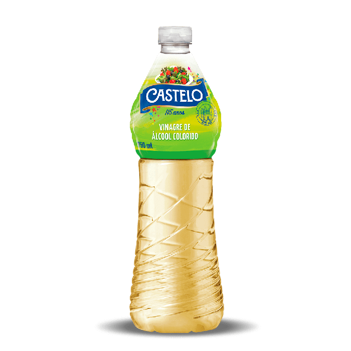 Vinagre De Álcool Colorido Castelo 750ml