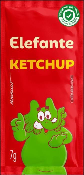 Ketchup Sache Elefante - 144x7g
