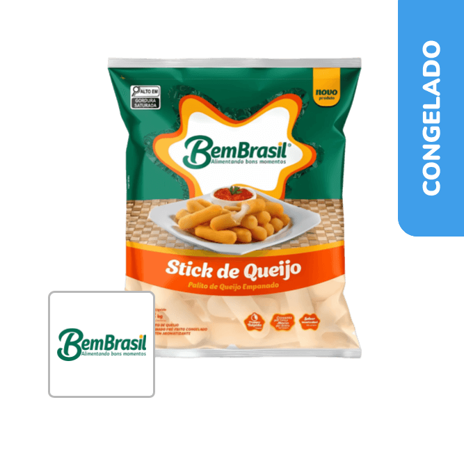 Stick de Queijo 1.2Kg - Bem Brasil
