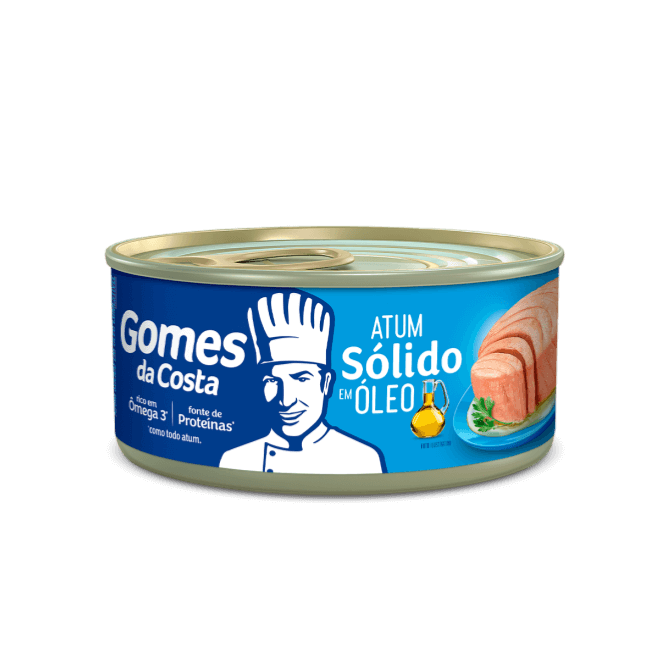 Atum Sólido em Óleo 170g - Gomes da Costa