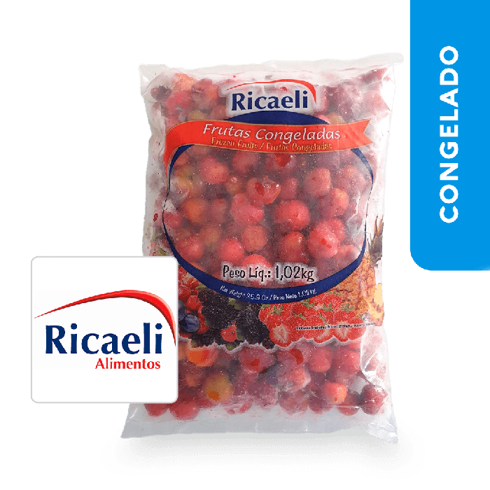 Fruta Congelada Acerola 1.02Kg - Ricaeli