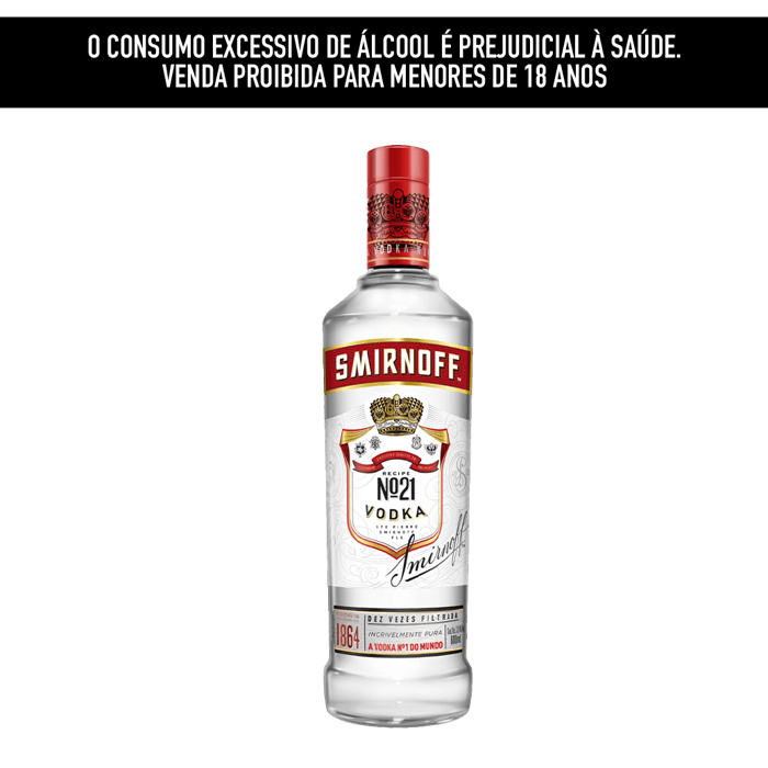 Vodka Smirnoff 600ml