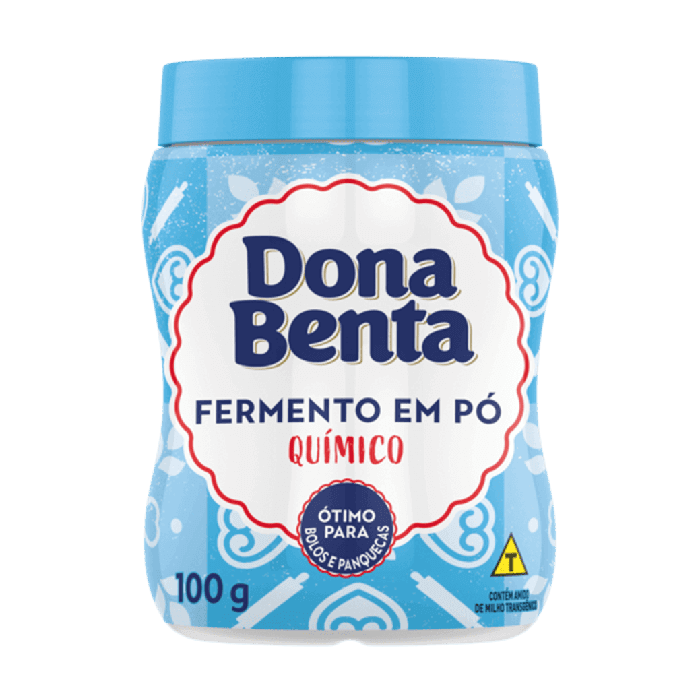 Fermento em Pó Tradicional Dona Benta 100g