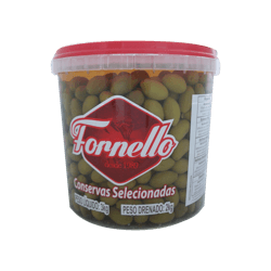 Azeitona Verde 28/32 Fornello Balde 2kg