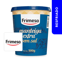 Manteiga Sem Sal 0.5kg - Frimesa