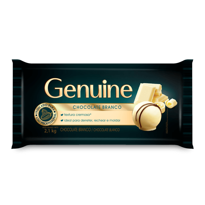 Chocolate Genuine Branco 2,1Kg