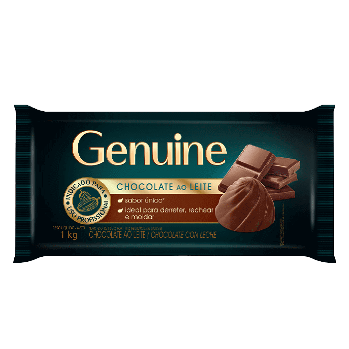 Chocolate Genuine ao Leite 1Kg