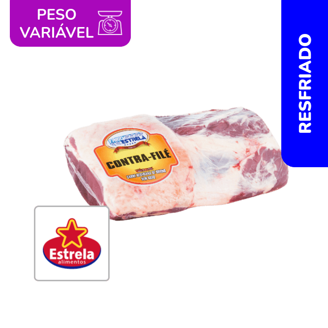 Contra Filé Bovino 3Kg - Estrela