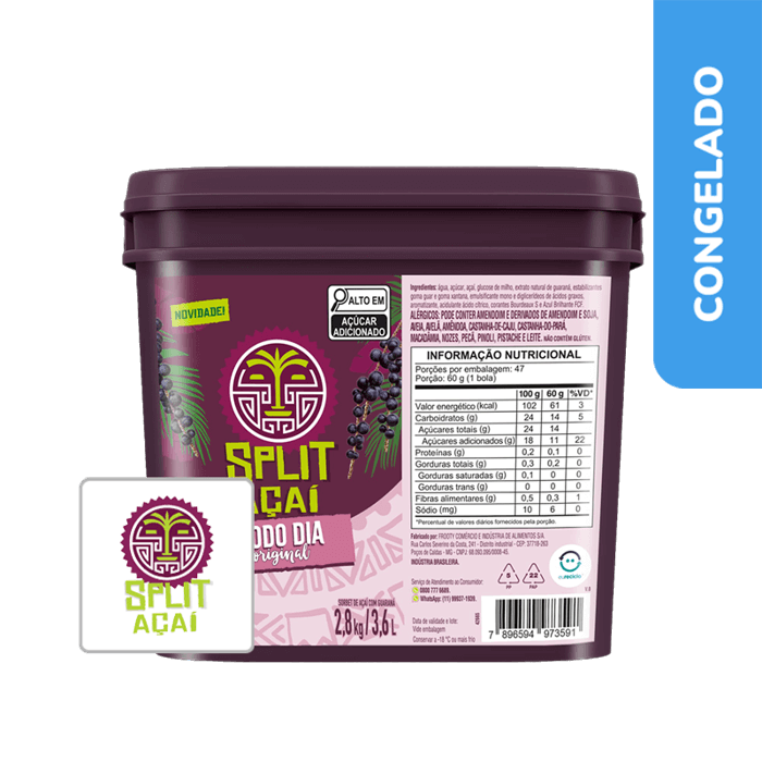 Açaí Todo Dia 3.6L - Split