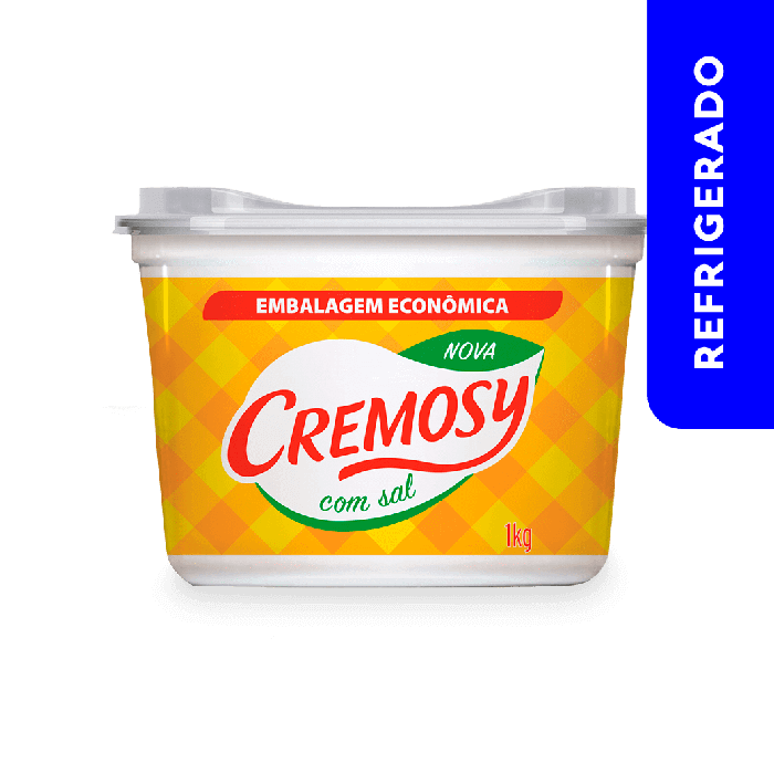 Margarina Com Sal 1kg - Cremosy