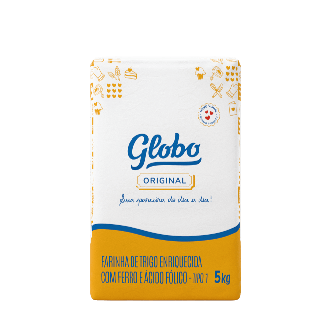 Farinha de Trigo 5Kg - Globo