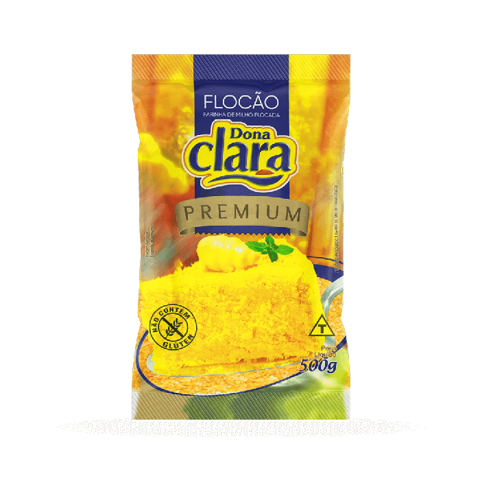 Farinha de Milho Flocão Dona Clara 500g