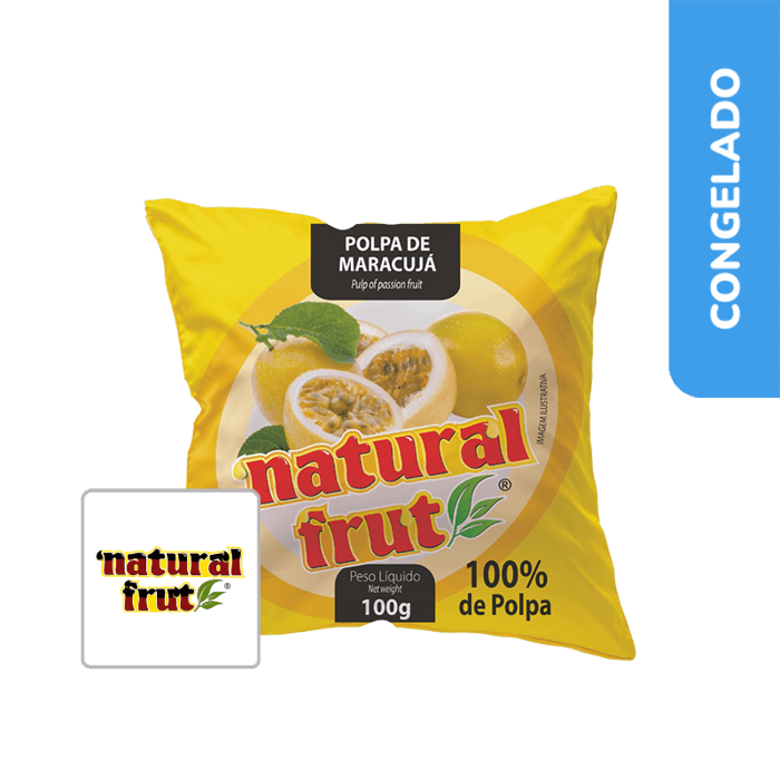Polpa de Maracujá 1Kg - Natural Frut