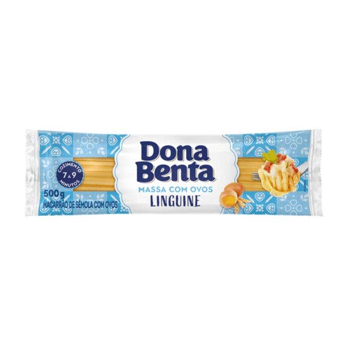 Macarrão com Ovos Linguine Dona Benta 500g