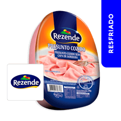 Presunto Cozido Oval sem Capa 3.41kg - Rezende