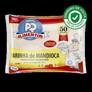Farinha De Mandioca Crua Fina 1Kg Siciliano