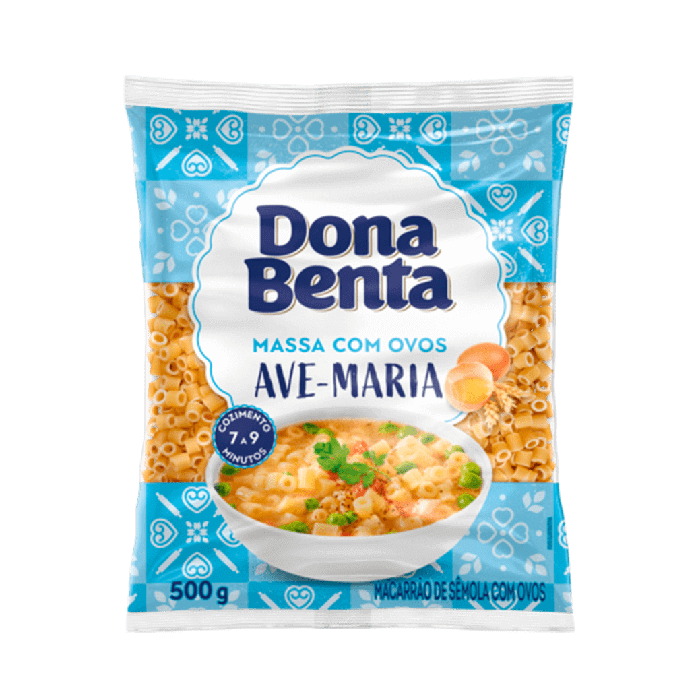 Macarrão com Ovos Ave-Maria Dona Benta 500g