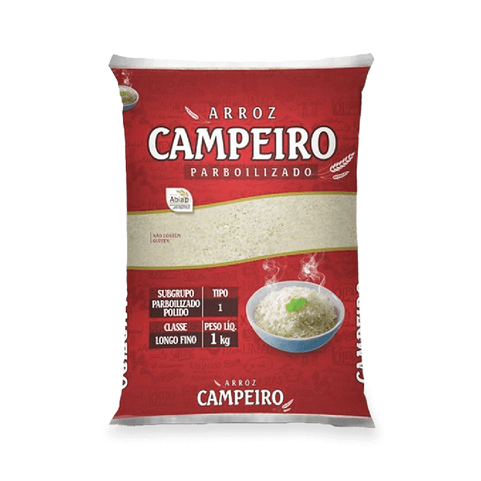 Arroz Parboilizado Campeiro 5kg