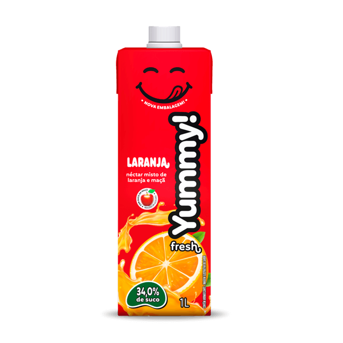 Néctar Laranja Yummy 1L