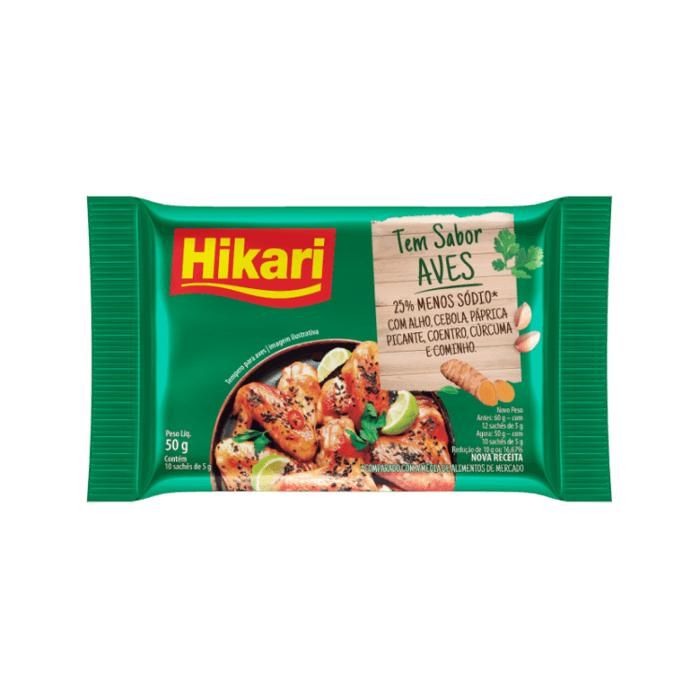 Tempero Sabor Aves 50g - Hikari
