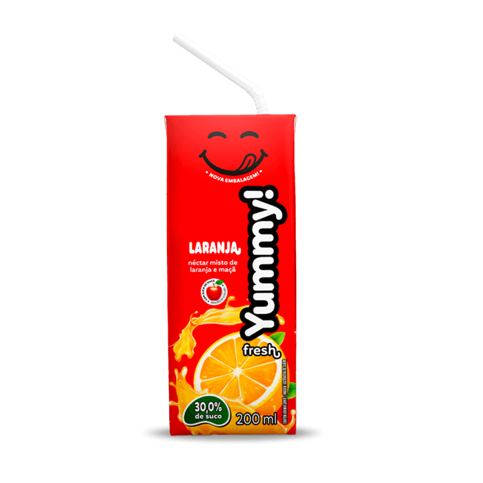 Néctar Laranja Yummy 200ml