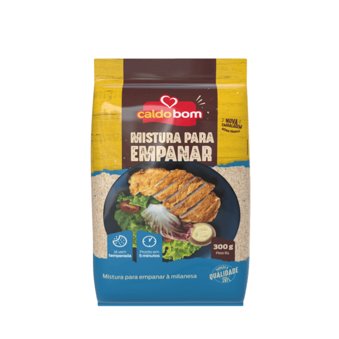 Mistura para Empanar 300g - Caldo Bom