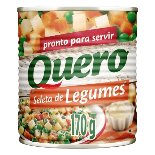 Seleta de Legumes Quero Lata 170g