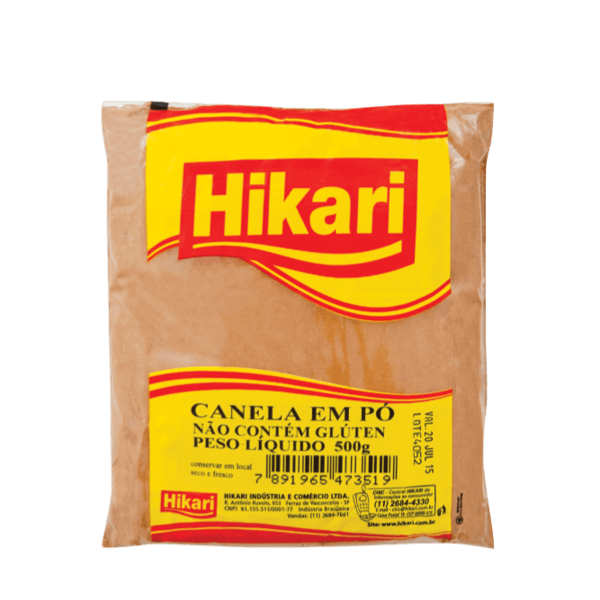 Canela em Pó 500g - Hikari
