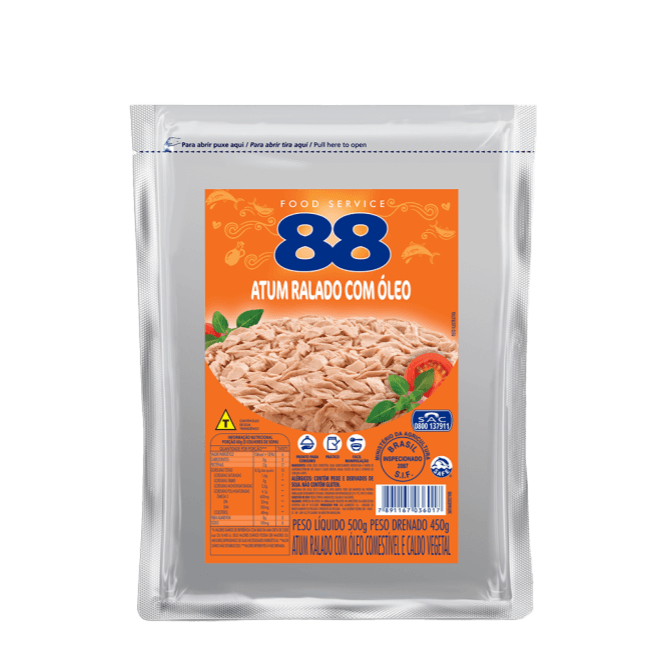 Atum Ralado com Óleo 500g - 88