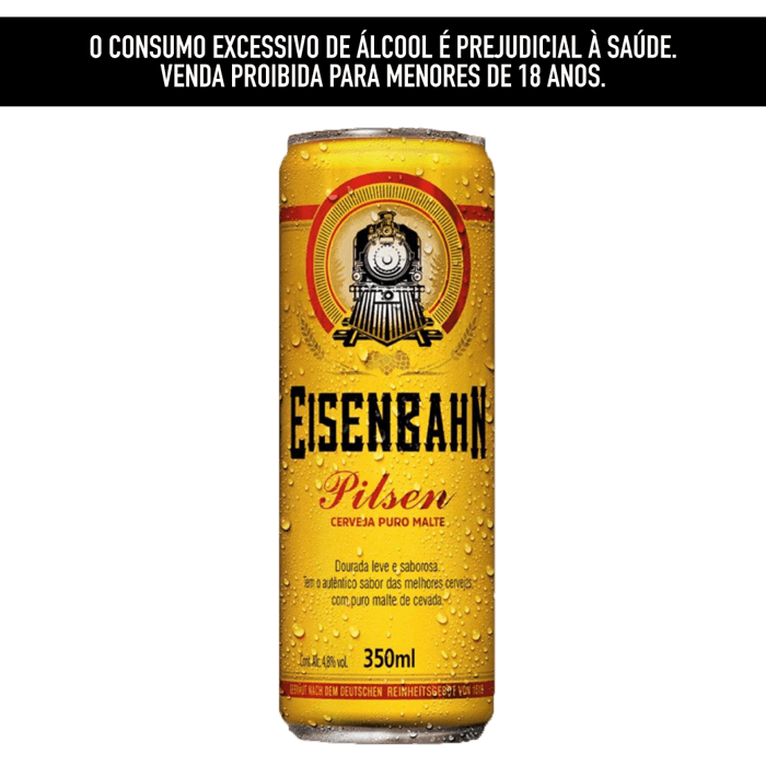 Cerveja Eisenbahn 350ml