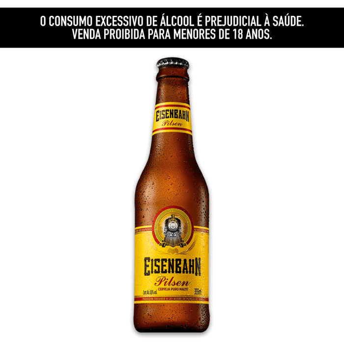 Cerveja Eisenbahn long neck 355ml