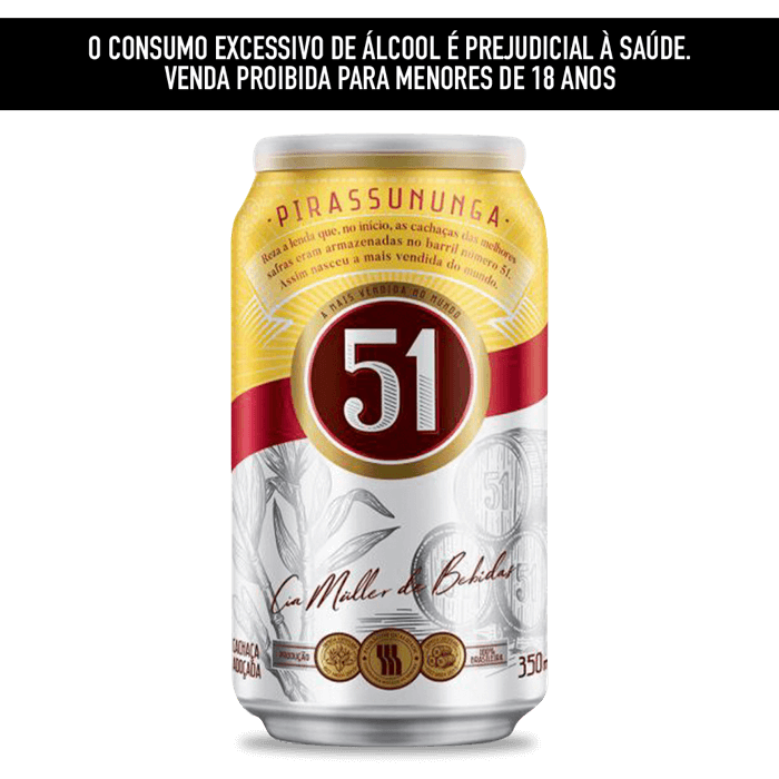 Cachaça 51 350ml