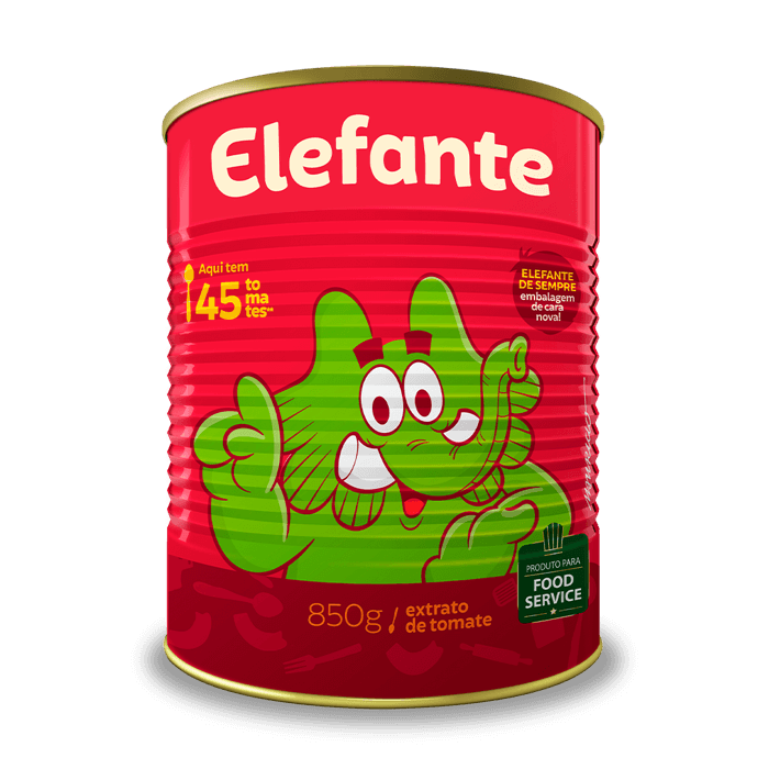 Extrato de Tomate Elefante 850g