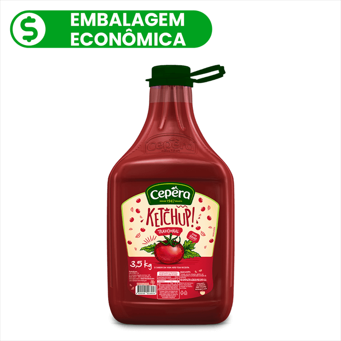 Ketchup Cepêra 3,5Kg